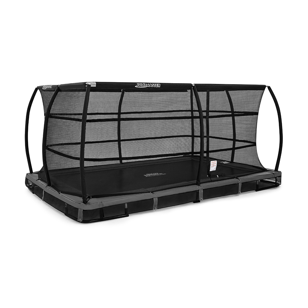 Premium Fly Rektangulær Inground Trampolin 4,57 x 3,05 m - inkl. sikkerhedsnet